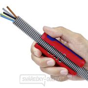 Nástroj na řezání vlnitých chrániček Knipex TwistCut 90 22 02 SB - s odizolovacími břity (13 - 32 mm) Nástroj na řezání vlnitých chrániček Knipex TwistCut 90 22 02 SB - s odizolovacími břity (13 - 32 mm) náhled
