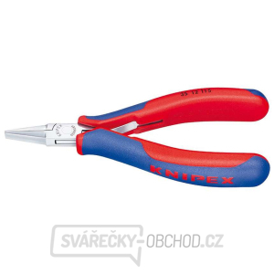 Montážní kleště pro elektroniku 115 mm  KNIPEX 35 12 115 - leštěná hlava, vícesložkové návleky gallery main image