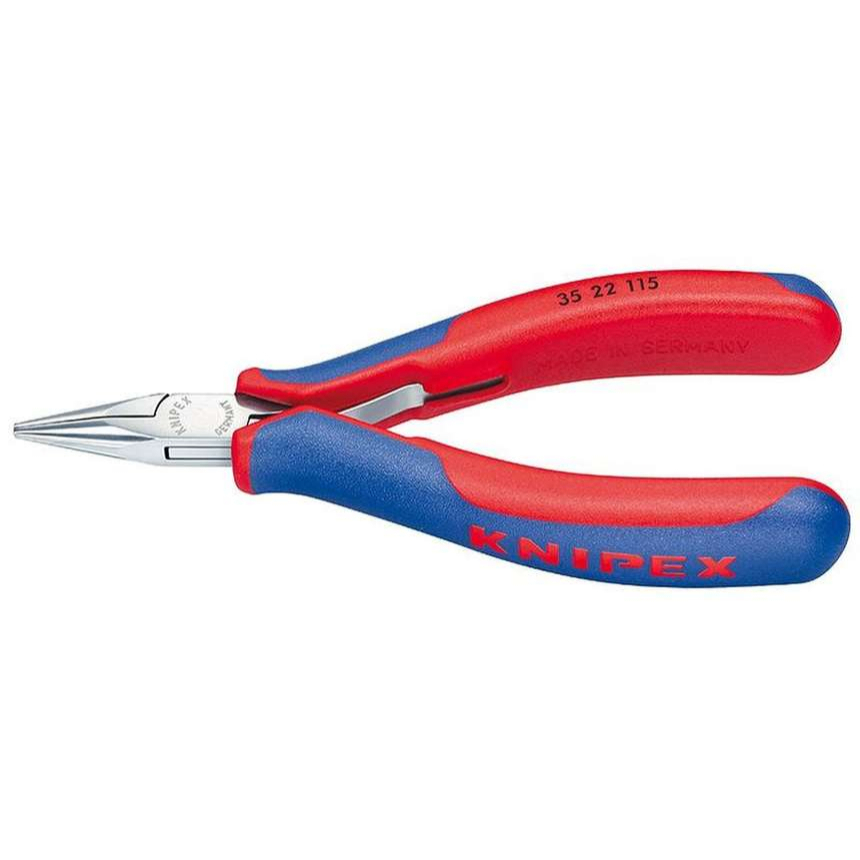 Montážní kleště pro elektroniku 115 mm Knipex 35 22 115 - leštěná hlava, vícesložkové návleky 35 22 115