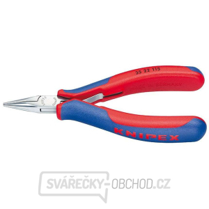 Montážní kleště pro elektroniku 115 mm Knipex 35 22 115 - leštěná hlava, vícesložkové návleky gallery main image