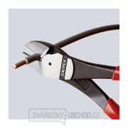 Silové boční štípací kleště 200 mm KNIPEX 74 02 200 - leštěná hlava, vícesložkové návleky Náhled