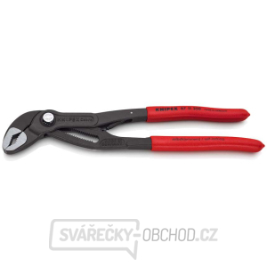 Kleště Cobra matic 250 mm KNIPEX 87 11 250 - leštěná hlava, plastové návleky Kleště Cobra matic 250 mm KNIPEX 87 11 250 - leštěná hlava, plastové návleky gallery main image