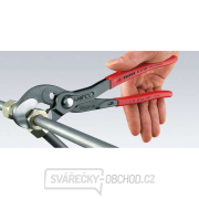 Kleště na šrouby 250 mm, KNIPEX 87 41 250 - leštěná hlava, plastové návleky Kleště na šrouby 250 mm, KNIPEX 87 41 250 - leštěná hlava, plastové návleky náhled