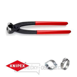 Kleště na hadicové spony s oky Knipex OETIKER 10 99 I220 (220 mm) s boční čelistí gallery main image