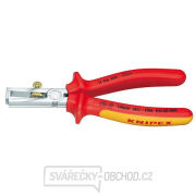 Odizolovací kleště 160 mm - 1000V. KNIPEX 11 06 160 - chromováno, vícesložkové návleky VDE Náhled
