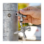 Klíč Twinkey na rozvodné skříně Knipex 00 11 01 náhled