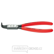 Kleště na pojistné kroužky 300 mm, vnitřní zahnuté. Knipex 44 21 J41 - DIN 5256 D. Leštěno, potažené plastem Náhled