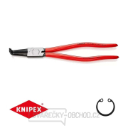 Kleště na pojistné kroužky 300 mm, vnitřní zahnuté. Knipex 44 21 J41 - DIN 5256 D. Leštěno, potažené plastem Kleště na pojistné kroužky 300 mm, vnitřní zahnuté. Knipex 44 21 J41 - DIN 5256 D. Leštěno, potažené plastem gallery main image