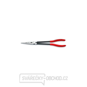 Kleště dlouhé montážní rovné KNIPEX 28 71 280, 280 mm - leštěná hlava, černěné náhled