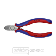 Boční štípací kleště pro elektromechaniky 125 mm KNIPEX 76 22 125 - leštěná hlava, vícesložkové návleky Náhled