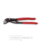 Kleště instalatérské KNIPEX Cobra® QuickSet 87 21 250, 250 mm - leštěná hlava, protiskluzová rukojeť, černěné gallery main image