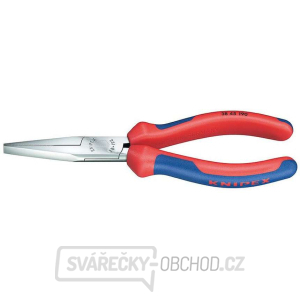 Kleště pro mechaniky 190 mm KNIPEX 38 45 190 - chromováno, vícesložkové návleky gallery main image