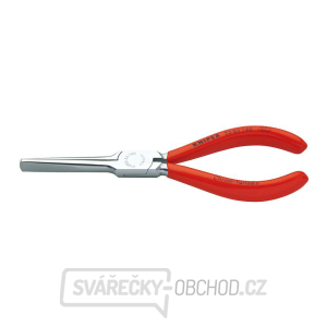 Ploché kleště 160 mm KNIPEX 33 01 160 - leštěná hlava, plastové návleky Ploché kleště 160 mm KNIPEX 33 01 160 - leštěná hlava, plastové návleky gallery main image
