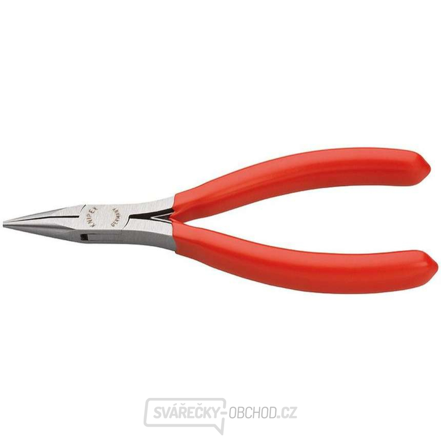 Montážní kleště pro elektroniku 115 mm KNIPEX 35 21 115 - leštěná hlava, plastové návleky