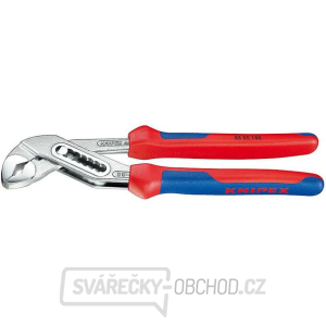 Instalatérské kleště Alligator 180 mm KNIPEX 88 05 180 - chromováno, vícesložkové návleky Instalatérské kleště Alligator 180 mm KNIPEX 88 05 180 - chromováno, vícesložkové návleky gallery main image