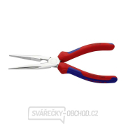 Půlkulaté kleště s břity (zobákovité) 200 mm. KNIPEX 26 15 200 - chromováno, vícesložkové návleky Náhled