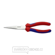 Půlkulaté kleště s břity (zobákovité) 200 mm. KNIPEX 26 15 200 - chromováno, vícesložkové návleky Půlkulaté kleště s břity (zobákovité) 200 mm. KNIPEX 26 15 200 - chromováno, vícesložkové návleky náhled