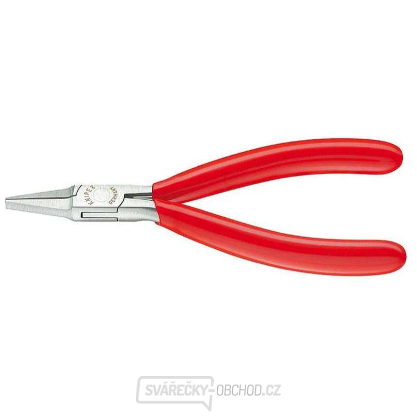 Montážní kleště pro elektroniku 115 mm KNIPEX 35 11 115 - leštěná hlava, plastové návleky