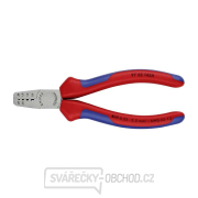 Lisovací kleště 145 mm na dutinky Knipex 97 62 145 A - leštěná hlava, vícesložkové návleky Náhled