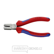 Lisovací kleště 145 mm na dutinky Knipex 97 62 145 A - leštěná hlava, vícesložkové návleky Náhled