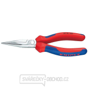 Půlkulaté kleště typu Langbeck 190 mm (s prodlouženými čelistmi) KNIPEX 30 25 190 - chromováno, vícesložkové návleky gallery main image