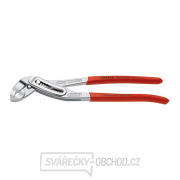 Instalatérské kleště Alligator 180 mm KNIPEX 88 03 180 - chromováno, plastové návleky Instalatérské kleště Alligator 180 mm KNIPEX 88 03 180 - chromováno, plastové návleky gallery main image
