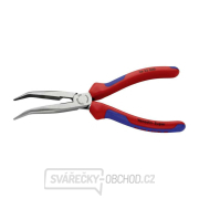 Půlkulaté kleště s břity (zobákovité) 200 mm KNIPEX 26 22 200 - leštěná hlava, vícesložkové návleky Náhled