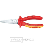 Ploché kleště typu Langbeck (s prodlouženými čelistmi) 160 mm - 1000V. KNIPEX 30 16 160 - chromováno, vícesložkové... Ploché kleště typu Langbeck (s prodlouženými čelistmi) 160 mm - 1000V. KNIPEX 30 16 160 - chromováno, vícesložkové... gallery main image