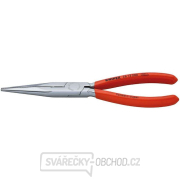 Půlkulaté kleště s břity (zobákovité) 200 mm KNIPEX 26 13 200. Chromováno, plastové návleky. Půlkulaté kleště s břity (zobákovité) 200 mm KNIPEX 26 13 200. Chromováno, plastové návleky. gallery main image