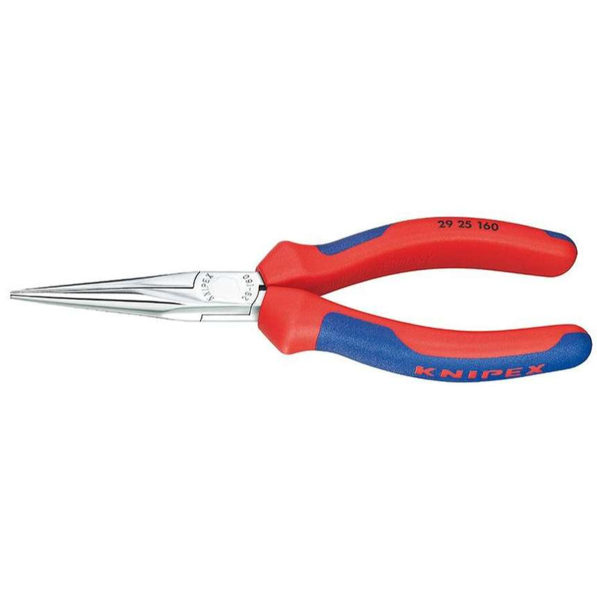 Kleště pro telefonní spoje 160 mm KNIPEX 29 25 160 - chromováno, vícesložkové návleky 29 25 160