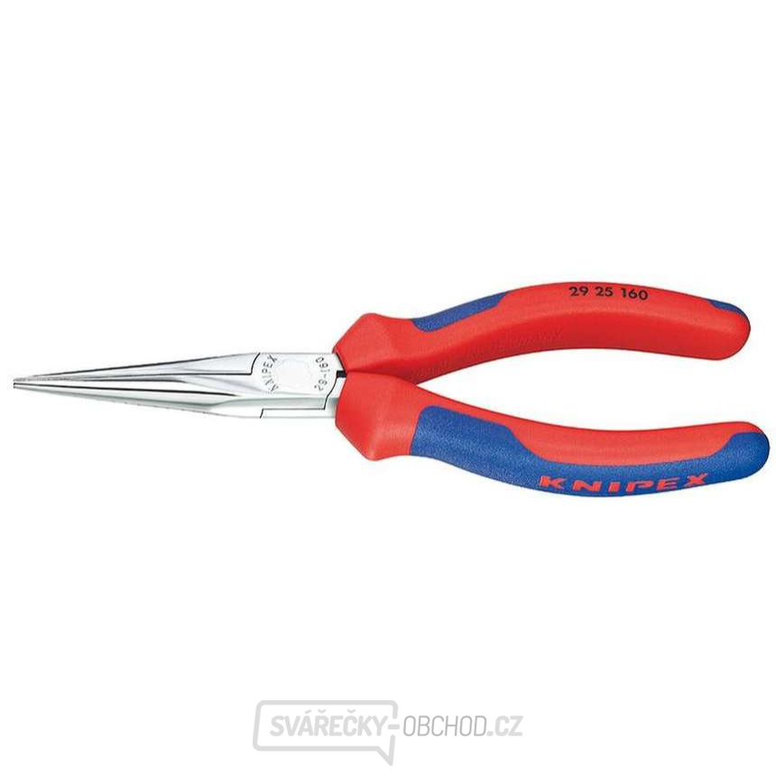 Kleště pro telefonní spoje 160 mm KNIPEX 29 25 160 - chromováno, vícesložkové návleky