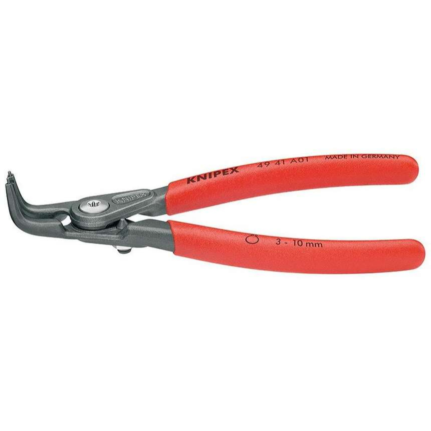 Precizní kleště na pojistné kroužky 140 mm, vnější zahnuté. Knipex - 49 41 A01 - DIN 5254 B