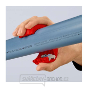 Nástroj na řezání plastových trubek 20 ÷ 50 mm Knipex Bix 90 22 10 BK náhled