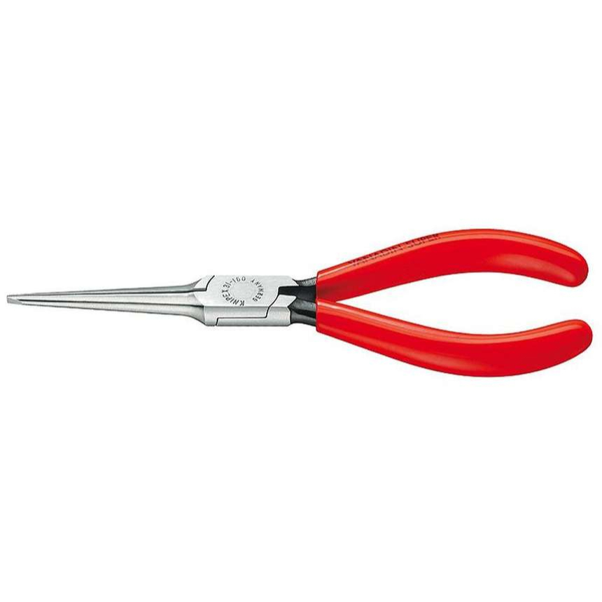 Půlkulaté jehlové kleště pro uchopení 160 mm KNIPEX 31 11 160 - leštěná hlava, plastové návleky