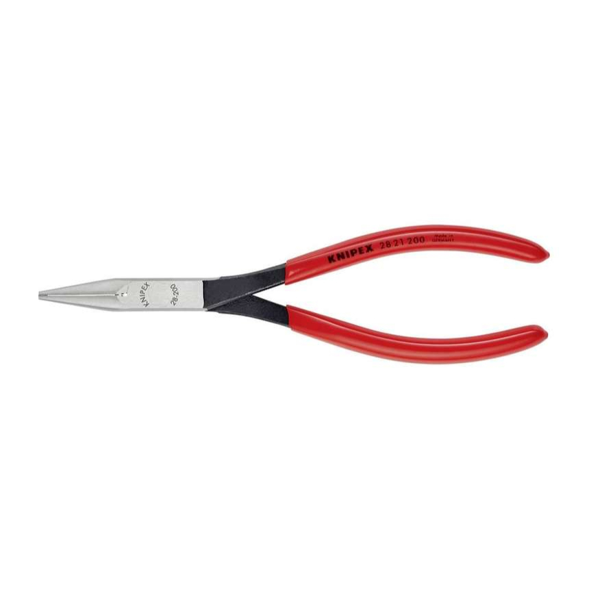 Montážní kleště 200 mm KNIPEX 28 21 200 - leštěná hlava, plastové návleky 28 21 200