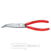 Půlkulaté kleště pro mechaniky 200 mm KNIPEX 38 21 200 - leštěná hlava, plastové návleky Půlkulaté kleště pro mechaniky 200 mm KNIPEX 38 21 200 - leštěná hlava, plastové návleky gallery main image