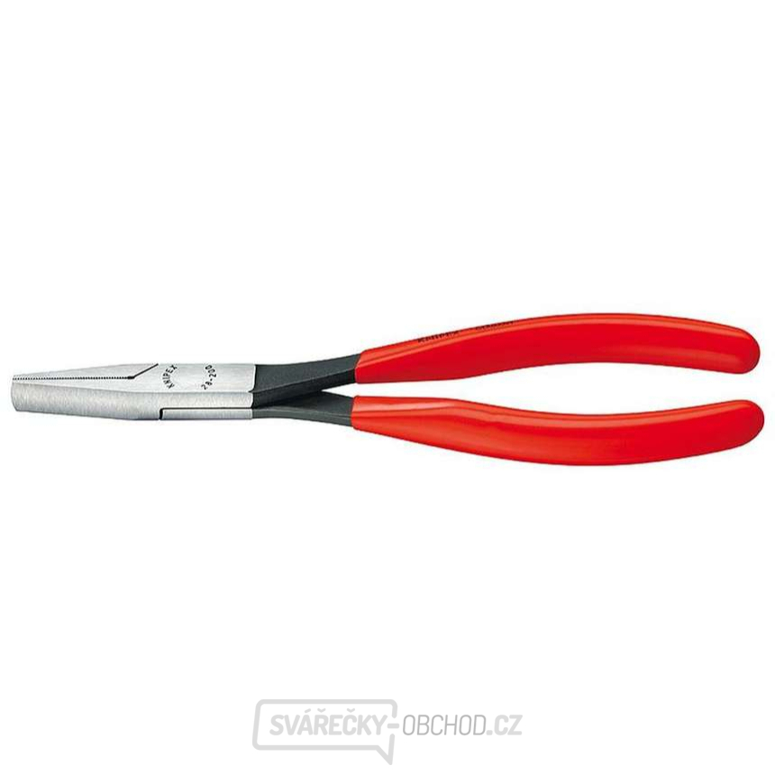 Montážní kleště 200 mm KNIPEX 28 01 200 - leštěná hlava, plastové návleky
