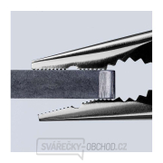 Kleště kombinované úzké ploché KNIPEX 08 25 145, 145 mm - pochromované kleště, vícesložkové návleky Náhled