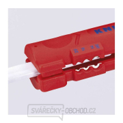 Odizolovací nástroj 125 mm Knipex 16 64 125 SB pro ploché a kruhové kabely náhled