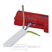 Odizolovací nástroj 125 mm Knipex 16 64 125 SB pro ploché a kruhové kabely náhled