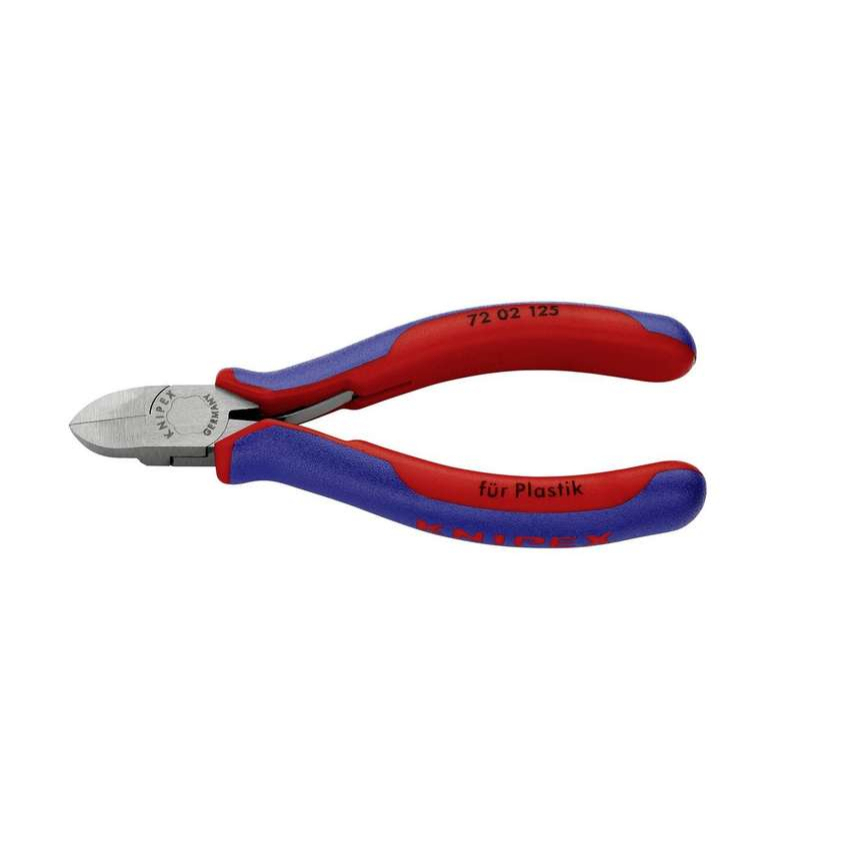 Boční štípací kleště na plasty 125 mm KNIPEX 72 02 125 72 02 125