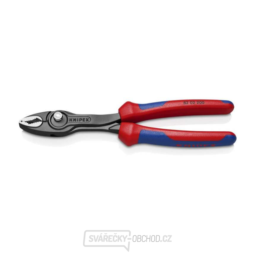 Kleště TwinGrip 200mm, KNIPEX 82 02 200