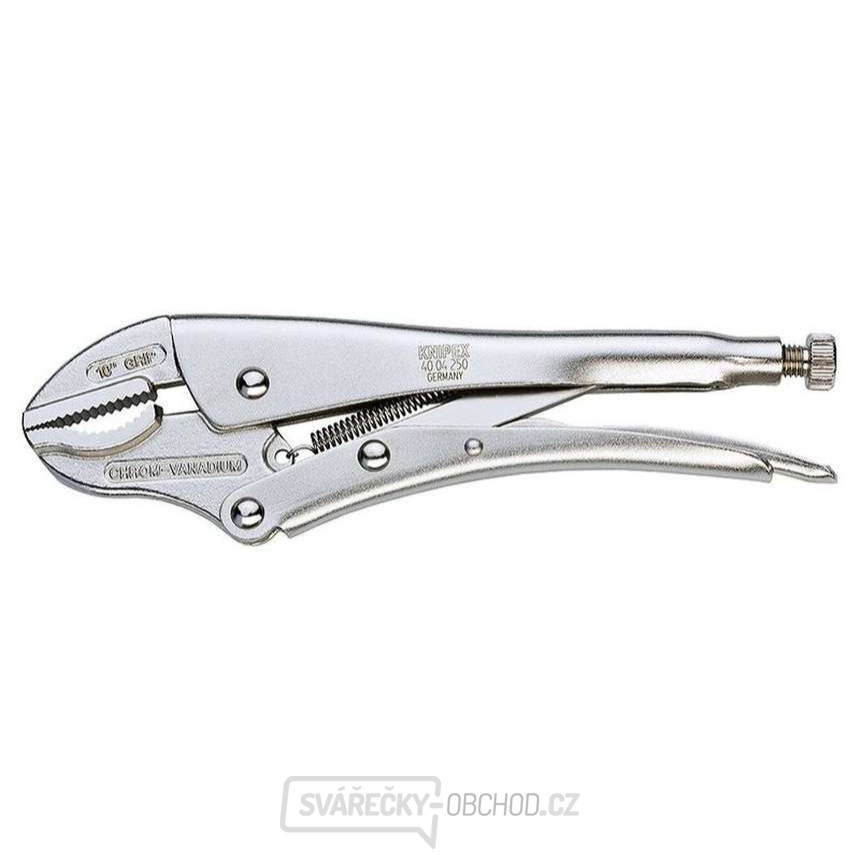 Samosvorné kleště s pákovým mechanizmem 250 mm KNIPEX 40 04 250. Chromováno Samosvorné kleště s pákovým mechanizmem 250 mm KNIPEX 40 04 250. Chromováno gallery main image