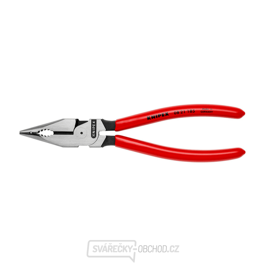 Kombinované úzké ploché kleště 185 mm Knipex 08 21 185