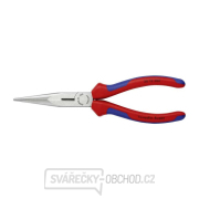 Půlkulaté kleště s břity (zobákovité) 200 mm KNIPEX 26 12 200 - leštěná hlava, vícesložkové návleky Náhled