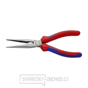 Půlkulaté kleště s břity (zobákovité) 200 mm KNIPEX 26 12 200 - leštěná hlava, vícesložkové návleky Náhled