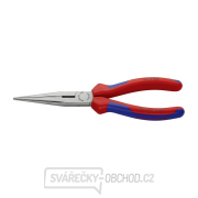 Půlkulaté kleště s břity (zobákovité) 200 mm KNIPEX 26 12 200 - leštěná hlava, vícesložkové návleky Náhled