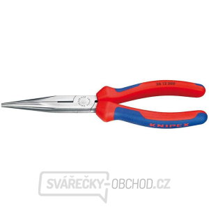 Půlkulaté kleště s břity (zobákovité) 200 mm KNIPEX 26 12 200 - leštěná hlava, vícesložkové návleky Půlkulaté kleště s břity (zobákovité) 200 mm KNIPEX 26 12 200 - leštěná hlava, vícesložkové návleky gallery main image