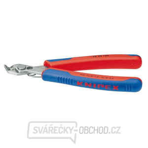 Stříhací kleště ELECTRONIC Super-Knips 125 mm KNIPEX 78 23 125 - chromováno, plastové návleky Stříhací kleště ELECTRONIC Super-Knips 125 mm KNIPEX 78 23 125 - chromováno, plastové návleky gallery main image