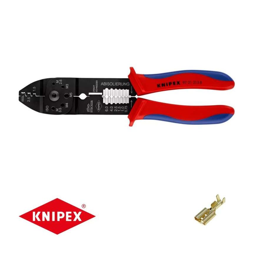 Kleště lisovací Knipex 215 mm 97 21 215 B